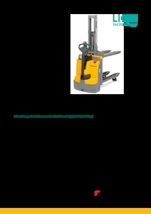 Gerbeurs à conducteur accompagnant Jungheinrich EMD 115i