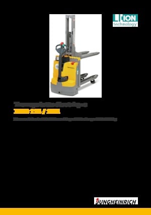 Gerbeurs à conducteur accompagnant Jungheinrich EMD 115i