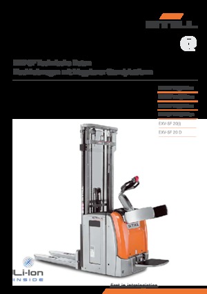 Gerbeurs à conducteur accompagnant Still EXV-SF 16i