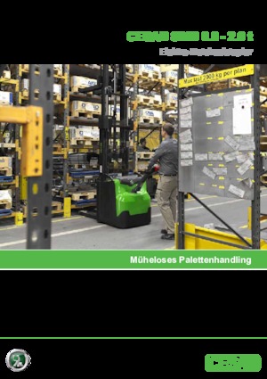 Gerbeurs à conducteur accompagnant Cesab S 220 L