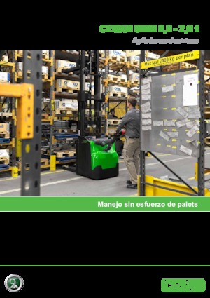 Gerbeurs à conducteur accompagnant Cesab S 220 L