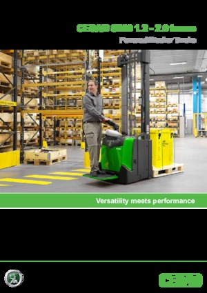 Gerbeurs à conducteur accompagnant Cesab S 314 S