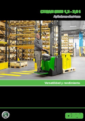 Gerbeurs à conducteur accompagnant Cesab S 314 S