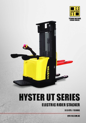 Gerbeurs à conducteur accompagnant Hyster S1.5UTS