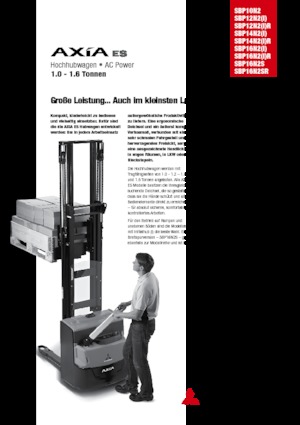 Gerbeurs à conducteur accompagnant Mitsubishi SBP12N2iR