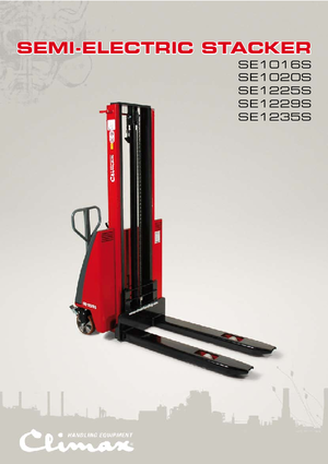 Gerbeurs à conducteur accompagnant Climax SE 1235 S