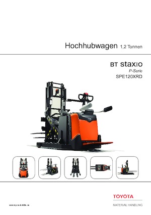 Gerbeurs à conducteur accompagnant BT SPE 120 XRD