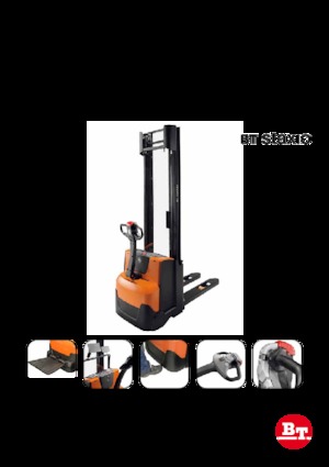 Gerbeurs à conducteur accompagnant BT SWE 120