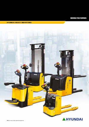 Transpalette ellectr. timon des piétons à partir du sol Hyundai 15 EP