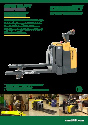 Transpalette ellectr. timon des piétons à partir du sol Combi-Lift Combi PPT 4000