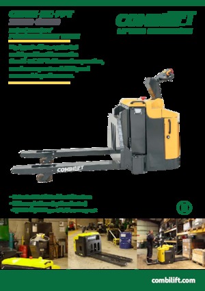 Transpalette ellectr. timon des piétons à partir du sol Combi-Lift Combi PPT 4000