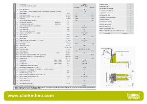 Transpalette ellectr. timon des piétons à partir du sol Clark CPT 20 ac
