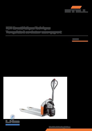 Transpalette ellectr. timon des piétons à partir du sol Still ECH 12