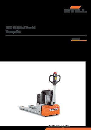 Transpalette ellectr. timon des piétons à partir du sol Still ECU 15 C