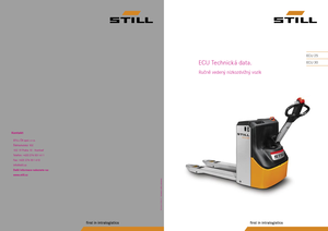 Transpalette ellectr. timon des piétons à partir du sol Still ECU 25