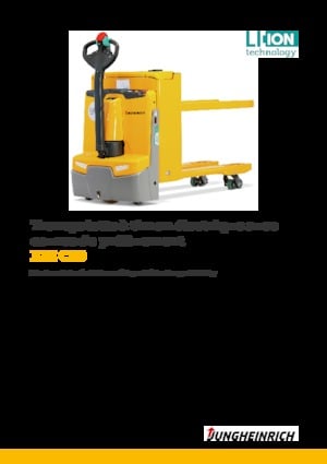 Transpalette ellectr. timon des piétons à partir du sol Jungheinrich EJE C20