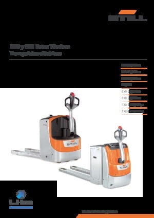 Transpalette ellectr. timon des piétons à partir du sol Still EXU-H 20