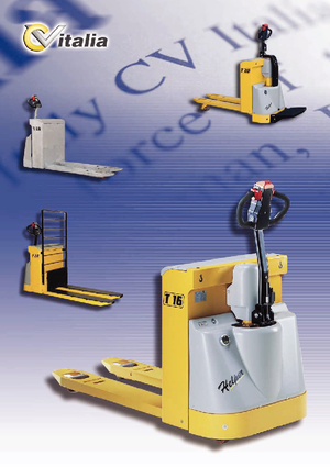 Transpalette ellectr. timon des piétons à partir du sol CVitalia Helper T 18