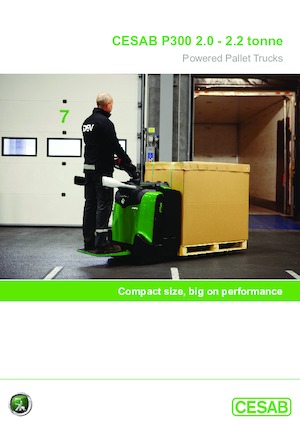 Transpalette ellectr. timon des piétons à partir du sol Cesab P 322
