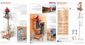 Nacelles à mât vertical unique Faraone Elevah 61