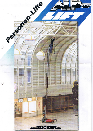 Nacelles à mât vertical unique ALP-Lift PHC 650