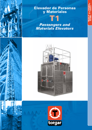 Nacelles à mât vertical unique Saltec T 1-15