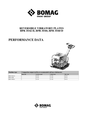 Plaques vibrantes réversibles Bomag BPR 35/60