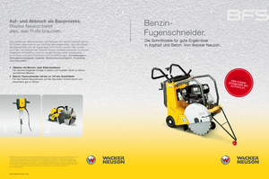 Scies à sol Wacker BFS 1350 ALS