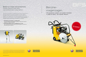 Scies à sol Wacker BFS 1350 ALS