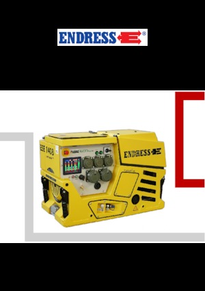 Groupes électrogènes à essence Endress ESE 1408 DBG ES DIN Super Silent Plus