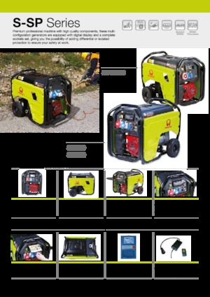 Groupes électrogènes à essence PRAMAC Lifter S 5000