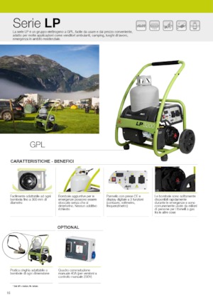 Groupes électrogènes à essence PRAMAC Lifter SP 8000