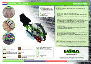 Machines à planter Basrijs Disc planter 560
