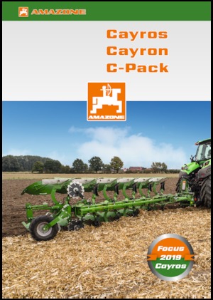 Charrue Amazone Cayros XM 3-1050 S