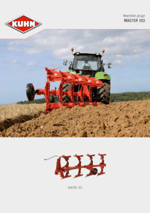 Charrue Kuhn Master 103 3E