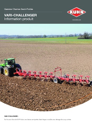 Charrue Kuhn Vari-Challenger 8E NSH