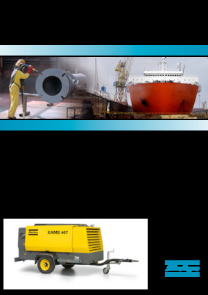 Compresseurs d'air portable - Gasoil, Electrique, Essence Atlas Copco XAVS 307 CD