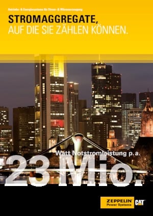 Groupes électrogènes à diesel Caterpillar C3.3-DE 33