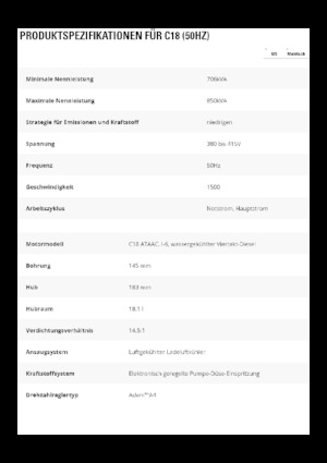 Groupes électrogènes à diesel Caterpillar C18-850