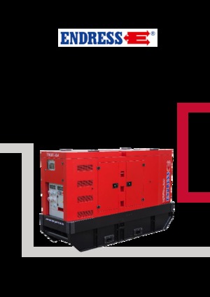 Groupes électrogènes à diesel Endress ESE 90 IW/RS