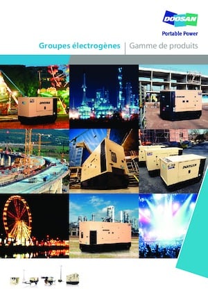 Groupes électrogènes à diesel Doosan G60 