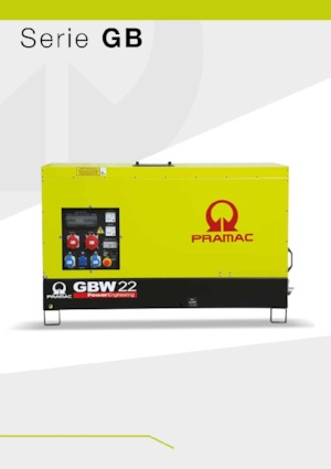 Groupes électrogènes à diesel PRAMAC Lifter GBW 15y