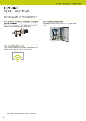 Groupes électrogènes à diesel PRAMAC Lifter GBW 15y