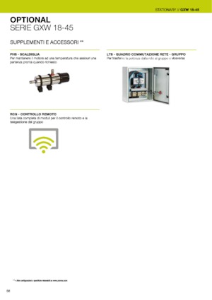 Groupes électrogènes à diesel PRAMAC Lifter GBW 15y
