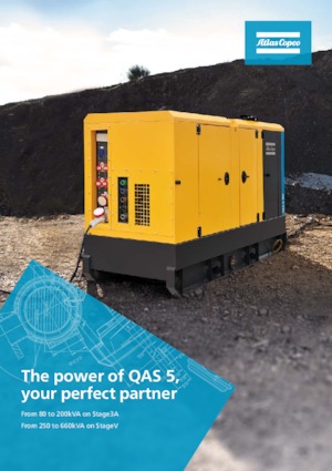 Groupes électrogènes à diesel Atlas Copco QAS 5 80