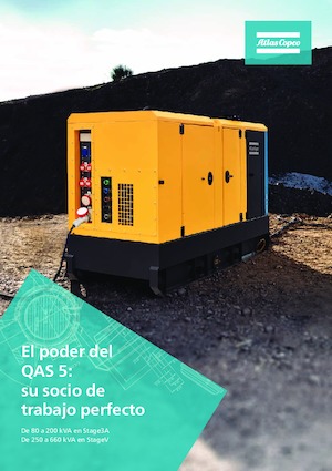 Groupes électrogènes à diesel Atlas Copco QAS 5 80