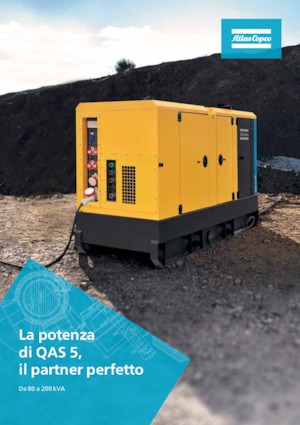 Groupes électrogènes à diesel Atlas Copco QAS 5 80