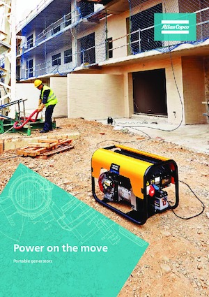 Groupes électrogènes à diesel Atlas Copco QEP R9