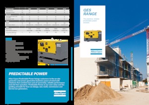 Groupes électrogènes à diesel Atlas Copco QES 14