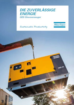 Groupes électrogènes à diesel Atlas Copco QES 60 JD